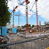 Die Baustelle am Projekt Weiherhof: Dort ist man bei Bohrungen auf gespanntes Grundwasser gestoßen.