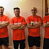 Neues Trainer-Team: Die Reserve des FC Tiengen 08 hat ein neues Trainer-Team formiert. Von links Athletik-Trainer Vitor Goncalves Lopes ...