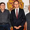 Neuer Ortsvorsteher von Unterbränd ist Lutz Rademacher (links), Mitte Bürgermeister Micha Bächle und rechts Stephan Demattio der ...