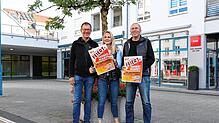 Martin Bühler, Catherine Stutz und Manfred Schnell stellen das Programm vor. Bild: twi