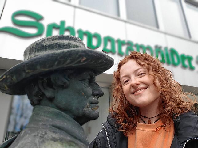Maren Peters, Assistentin der Chefredaktion beim Schwarzwälder Boten.