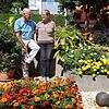 Anna Maria und Paul Knisel in ihrem Garten in der Überlinger Barbelstraße. Vor wenigen Wochen haben sie sich an der Veranstaltung ...
