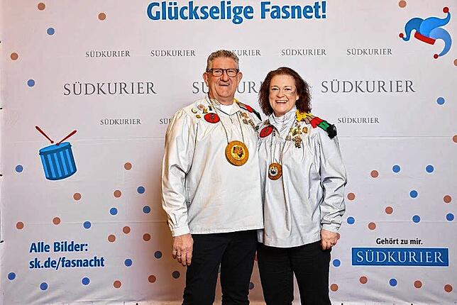 Bild 12: Fasnacht im Konzil: Narren strahlen vor der SÜDKURIER-VIP-Wand – die besten Bilder