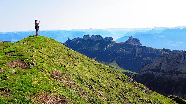 Blick von der Marwees im Alpstein vergangene Woche bei schönstem Septemberwetter.