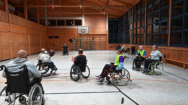 Emiddio Sansone hat im SV Hausen eine Rollstuhlsportgruppe gegründet.