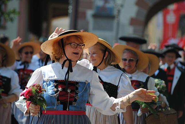 Bild 22: Bilder vom Jubiläumsumzug der 550. Waldshuter Chilbi mit 2000 Teilnehmern