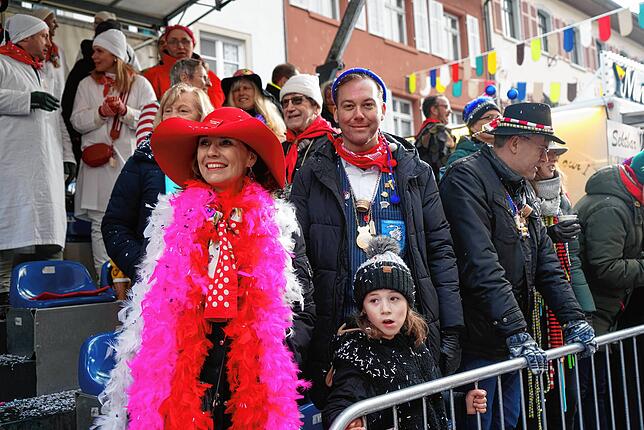 Bild 18: Narren, Kostüme und Stimmung: Die Highlights des Narrentreffens in Waldshut in Bildern