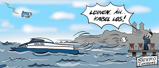 Bild 17: Die Karikatur der Woche: Reagenz verwechselt?