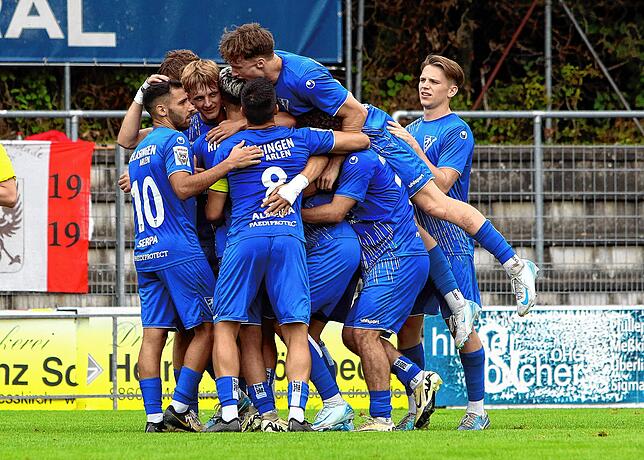 Bild 33: Unsere Bildergalerie vom Verbandsligaspiel zwischen SC Pfullendorf und 1. FC Rielasingen-Arlen