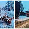 Winterdienst im Dauereinsatz, Verkehrschaos auf den Straßen: Der Schnee hat die Region auch am Freitag weiter fest im Griff.