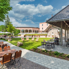 Die Rothaus-Brauerei in Grafenhausen bietet einen weitläufigen Biergarten, der zum gemütlichen Verweilen einlädt.