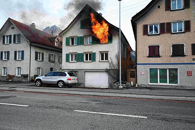 Beim Brand eines Einfamilienhausses in Trübbach an der Grenze zu Liechtenstein wurde das Gebäude stark beschädigt und ist nicht mehr ...