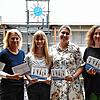 Cornelia Kunkis, Kreisrätin und Referentin der Seminarreihe, Hanna Vöhringer, Beauftragte für Chancengleichheit Villingen-Schwenningen, ...