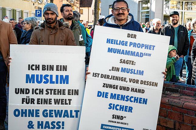 Bild 31: Bilder von der Kundgebung für Demokratie und Toleranz in Friedrichshafen