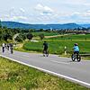 Auf dem Weg nach Gottmadingen bot sich bestes Alpenpanorama.