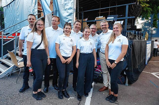 Bild 29: Wunschkonzert am Tiengener Schwyzertag – Stadtmusiker spielen groß auf (Teil 1)