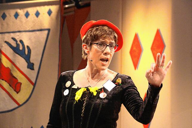 2019, Annegret Kramp-Karrenbauer: Von vielen schon als künftige Kanzlerin gesehen.