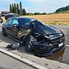 Totalschaden: Ein Fahranfänger zerlegte bei einem selbst verschuldeten Unfall am Montag, 25. Juli 2022, in Schafisheim im Kanton Aargau ...