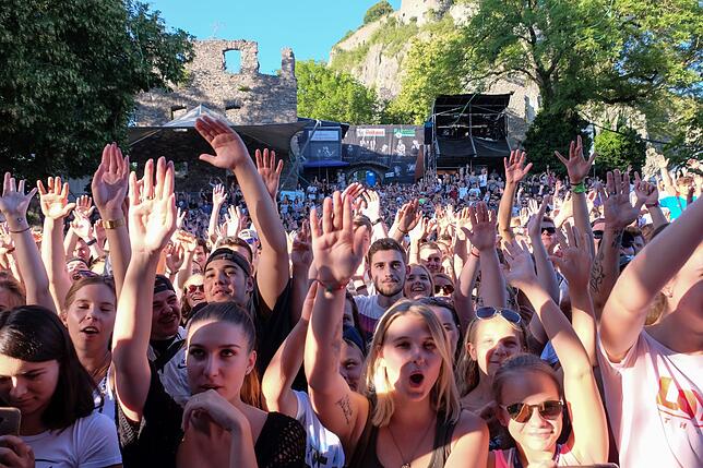 Bild 11: Bilder vom Konzert: Kontra K auf dem Hohentwielfestival