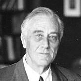 Franklin D. Roosevelt (1882-1945), 32. Präsident der Vereinigten Staaten, gilt als einer der Großen im Weißen Haus. Er gehörte der ...