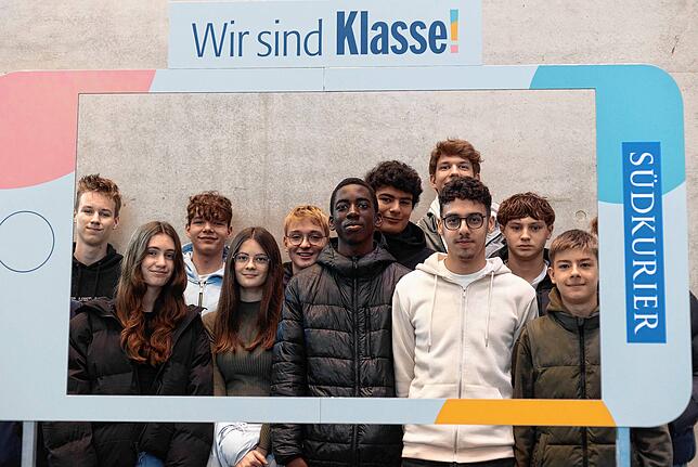 Bild 14: Alle Selfierahmen-Bilder der SÜDKURIER „Klasse!“-Veranstaltung in Singen