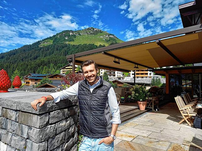 Aurel Strolz, Geschäftsführer des Hotels Austria in Lech, kann sich vorstellen, dass sogar in dem bekannten Wintersportort der Sommer ...