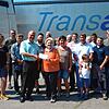 Im Juni 2018 fuhren zwei Lastwagen nach Rumänien. Das Team freut sich über eine Spende der städtischen Finanzverwaltung, überreicht von ...