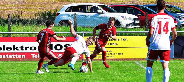 Bild 23: Und hier gibt es die Bilder vom 6:1-Heimsieg des SV Jestetten gegen den FC RW Weilheim