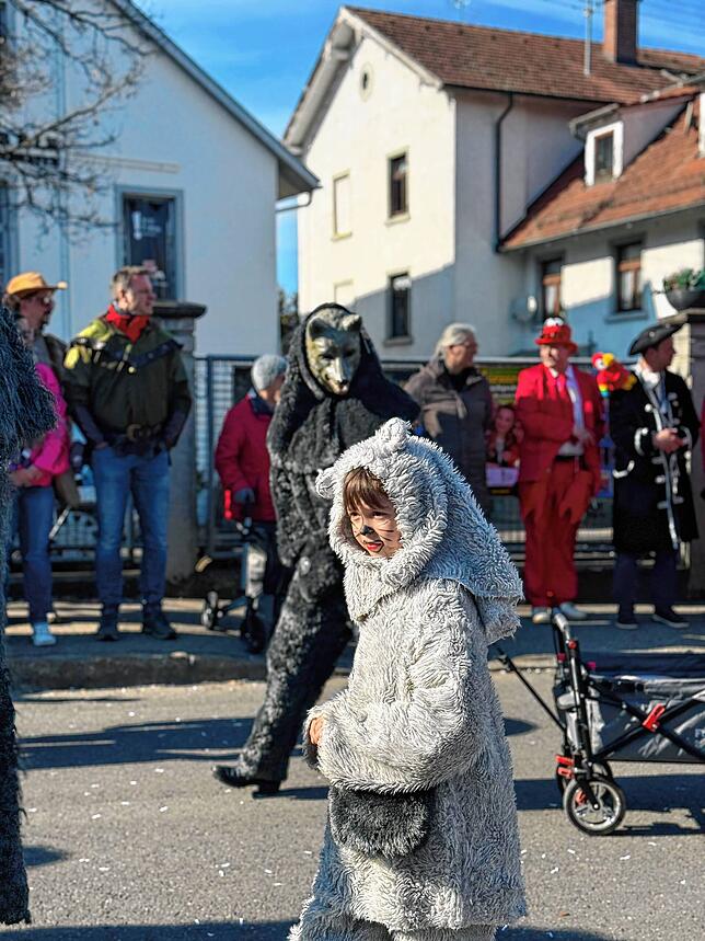 Bild 17: Fasnacht 2025: Alle Bilder vom Gemeinschaftsumzug in Mühlhofen