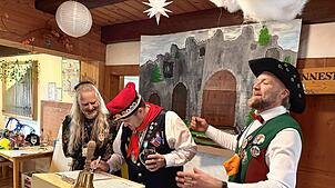 Bild : Bilder vom deftigen Zunftmeisterempfang in Kippenhausen