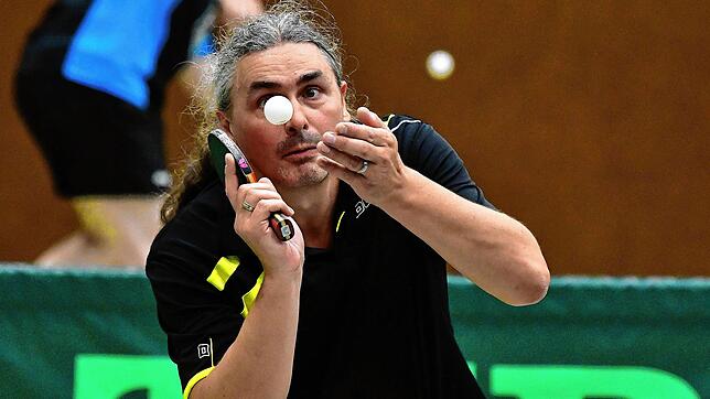 Pause aufgeschoben: Manuel Brugger und Tischtennis-Verbandsligist SV Eichsel dürfen zumindest an diesem Wochenende nochmal an die Platten.