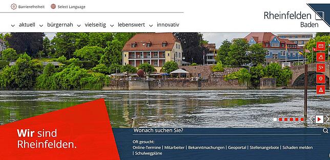 Bild 12: Digitale Zeitreise: So haben sich Webseiten aus der Region in drei Jahrzehnten verändert