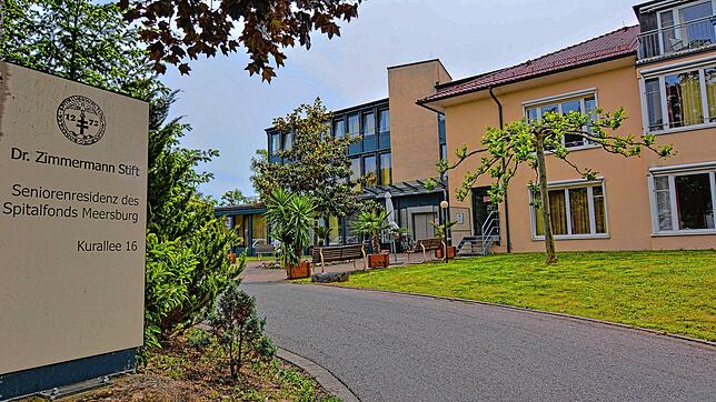 Das Pflegeheim Dr.-Zimmermann-Stift ist das Herzstück des Meersburger Spitalfonds.
