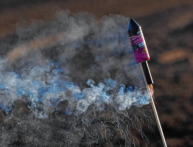 Ein Feuerwerkskörper. (Symbolbild)
