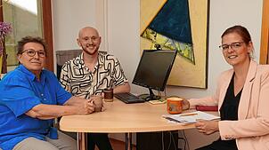Helga Knopki und Marius Mehlin bilden seit April den Vorstand des Kreismietervereins (von links). Im Interview mit ...