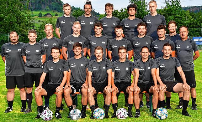 Geballte Macht aus dem Steinatal: Mit dieser Mannschaft startet Aufsteiger SG Mettingen/Krenkingen in die Bezirksliga. Zum Kader gehören ...
