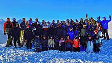 Bei besten Wintersportbedingungen haben sie ein tolles Skilager im Unterengadin in der Schweiz verbracht. Bild: Gerd Feuerstein