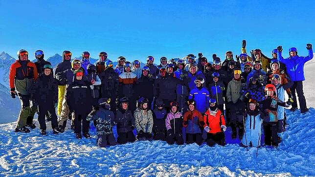 Bei besten Wintersportbedingungen haben sie ein tolles Skilager im Unterengadin in der Schweiz verbracht. Bild: Gerd Feuerstein