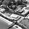 1979: Die Konturen des neuen Thermalbeckens am damaligen Freizeitbad Jakob sind schon gut zu erkennen.