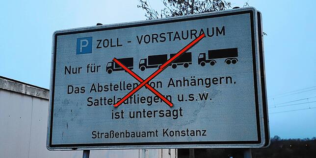 Als Rastplatz ist die Fläche im Industriegebiet ursprünglich nicht gedacht. Aus Mangel an Alternativen wird sie aber dennoch für ...