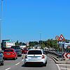 Hier kommt es zu Verkehrsbehinderungen: An der Abfahrt von der Schänzlebrücke stadtauswärts ist seit Dienstagabend, 1. Juli, eine ...
