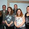 Vorstand der Wutachhexen von links: Tina Girleit, Patrick Kaupp, Corinna Ehlert, Sebastian Ehlert, Julia Kaupp, Melanie Hennig. Bild: ...