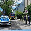 Großaufgebot der Konstanzer Feuerwehr: Am Samstagmorgen, 22. Juli, stehen mehrere Fahrzeuge in einer Tiefgarage am Georg-Elser-Platz in ...