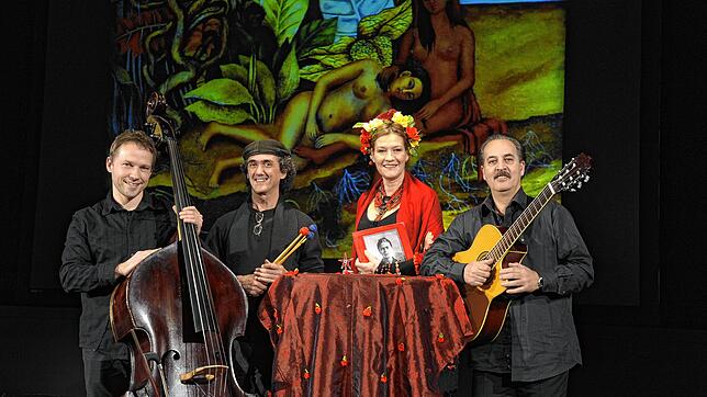 Leidenschaftlich: Die Schauspielerin Suzanne von Borsody ließt am 27. Februar aus Texten der Malerin Frida Kahlo. Das ...