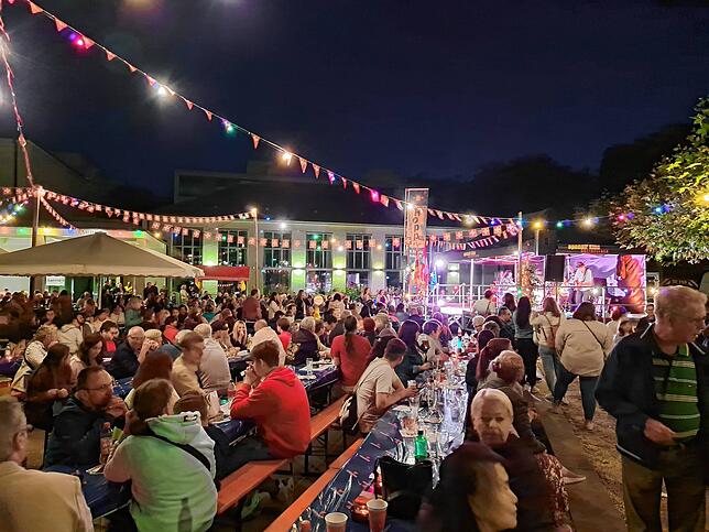 Bild 8: Lampions, Fahnen und Feuerwerk &ndash; So bunt war der Bundesfeiertag in Rheinfelden
