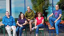 Das Team mit (von links) Gesamtleiter Gerald Schneider, Tannja Frank, Holger Nagel, Petra Ehrmann und Andreas Nagel organisiert die ...
