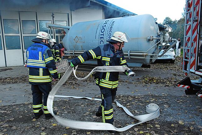 Bild 3: Jahreshauptübung der Feuerwehr Friedrichshafen – exklusive Bilder!