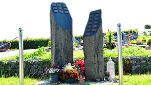 Auf dem Friedhof Liggersdorf stehen schon zwei Urnenstelen. Im Herbst sollen auch welche auf dem Friedhof Deutwang/Mindersdorf stehen.