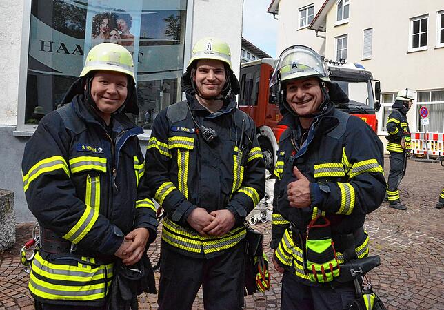 Bild 18: Die besten Bilder der Jahreshauptübung der Freiwilligen Feuerwehr Markdorf – Teil 1