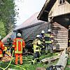 Zahlreiche Einsatzkräfte der Feuerwehren aus Todtmoos, Herrischried und Wehr waren bei einem Hausbrand in Todtmoos im Einsatz.